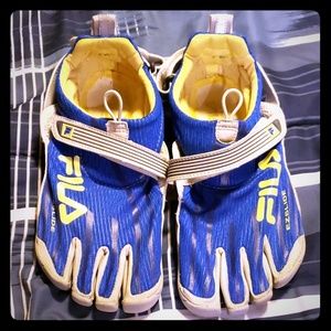Fila Skeletoes Blue Size 10 Mens
